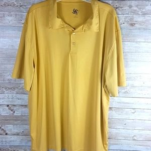 R & R Casuals, Men's, Gold,  pullover shirt, Sz XL